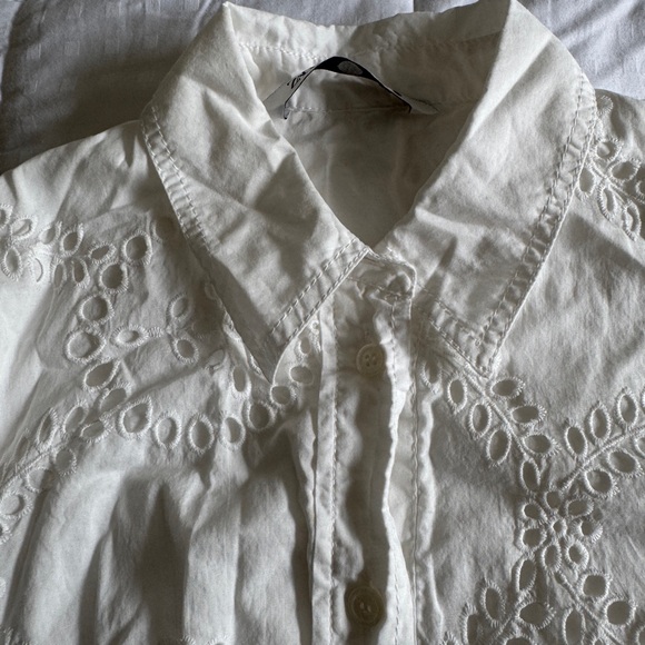 ZARA - EMBROIDERED MIDI DRESS - Picture 4 of 4